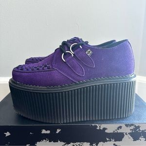 TUK Purple Suede Classic Stratocreeper Sz US 7
